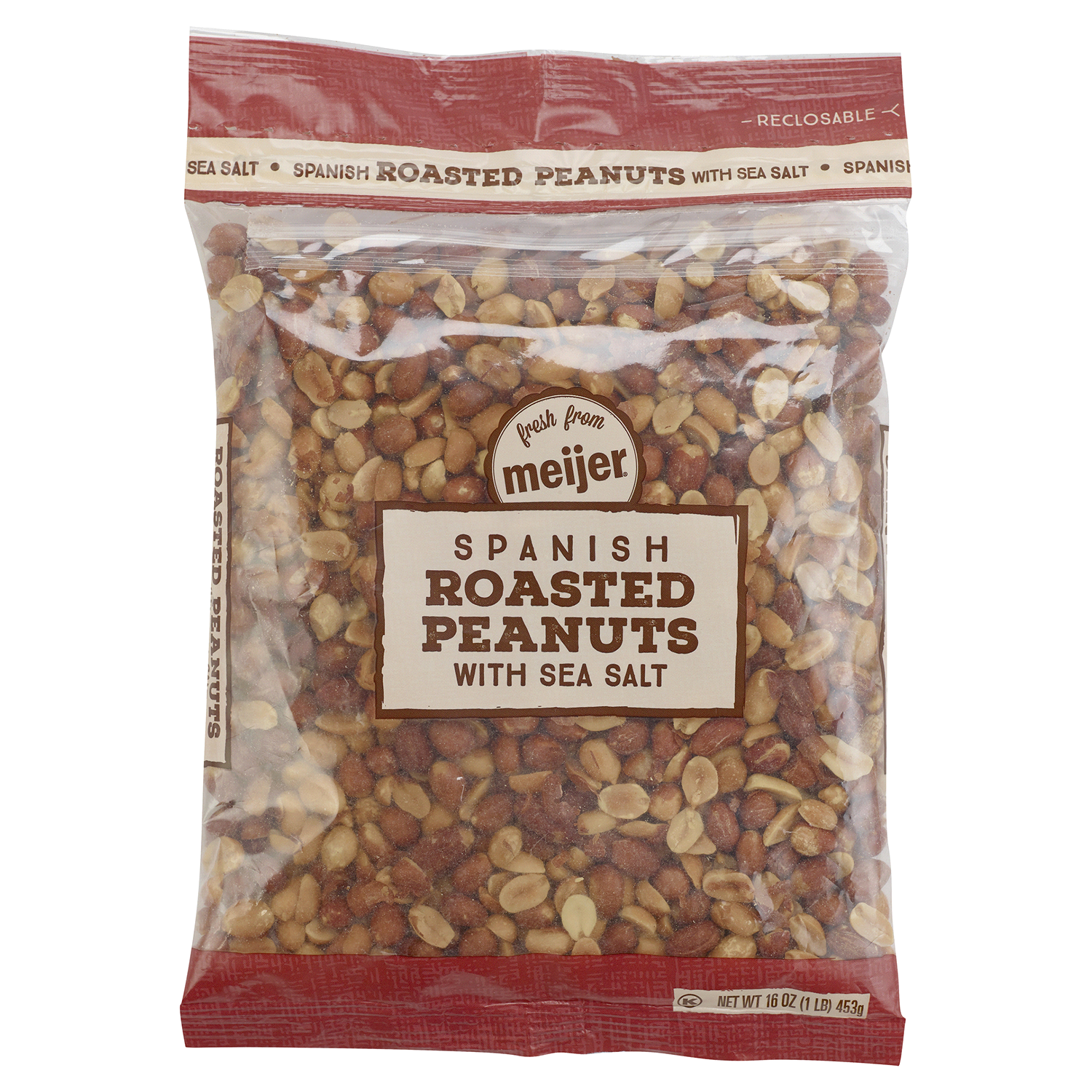 slide 1 of 2, Fresh From Meijer Fresh from Meijer Roasted Spanish Peanuts, 16 oz