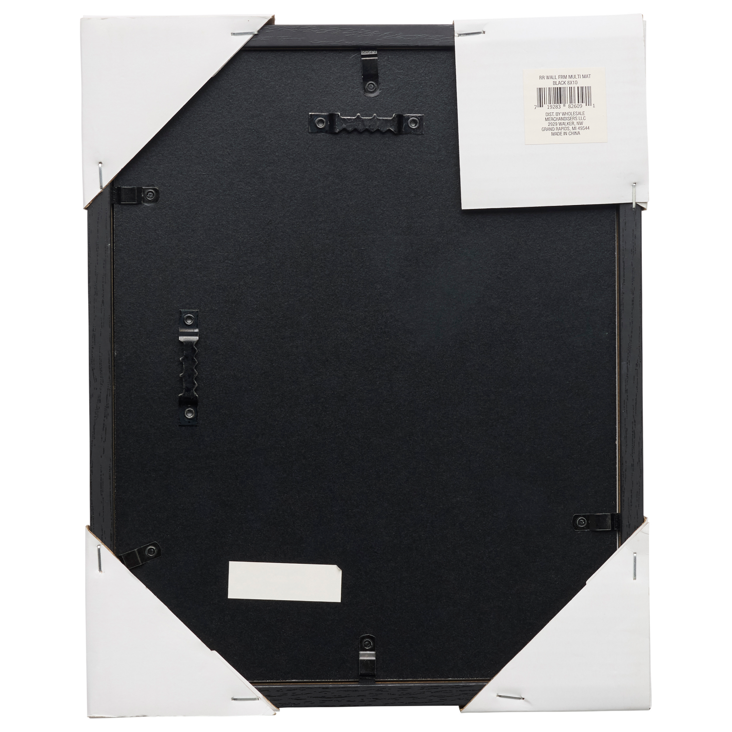 slide 2 of 4, ROOM & RETREAT RR 8x10 Multi Mat Black Gallery Photo Frame, 1 ct