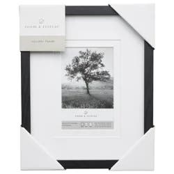 ROOM & RETREAT RR 8x10 Multi Mat Black Gallery Photo Frame