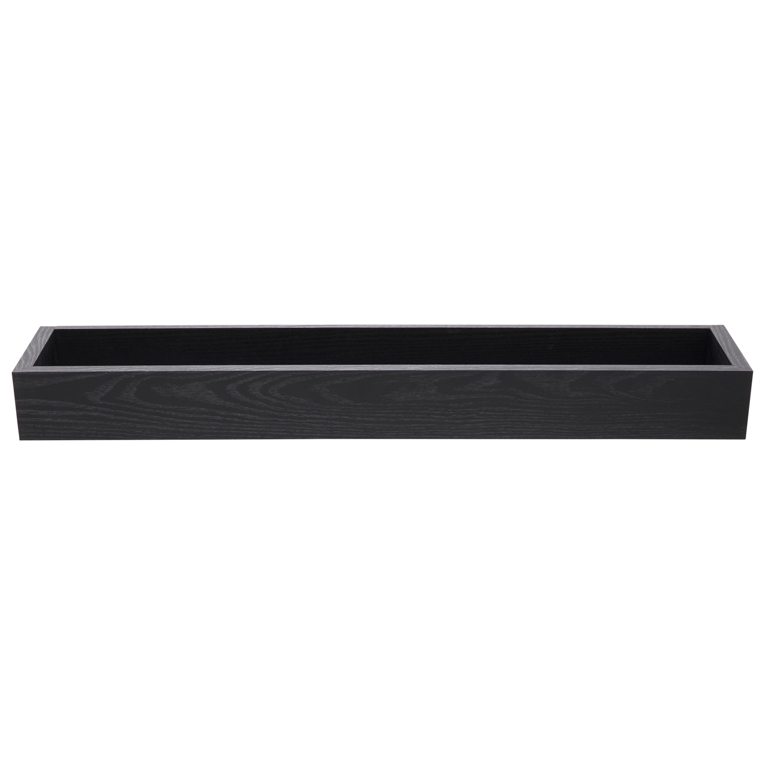 slide 4 of 4, ROOM & RETREAT RR 30" Black Wall Ledge, 1 ct