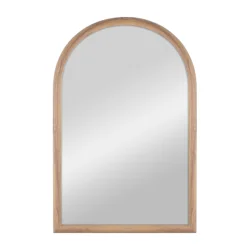 Room & Retreat Arch Mirror, 20 in x 30 in , Natural