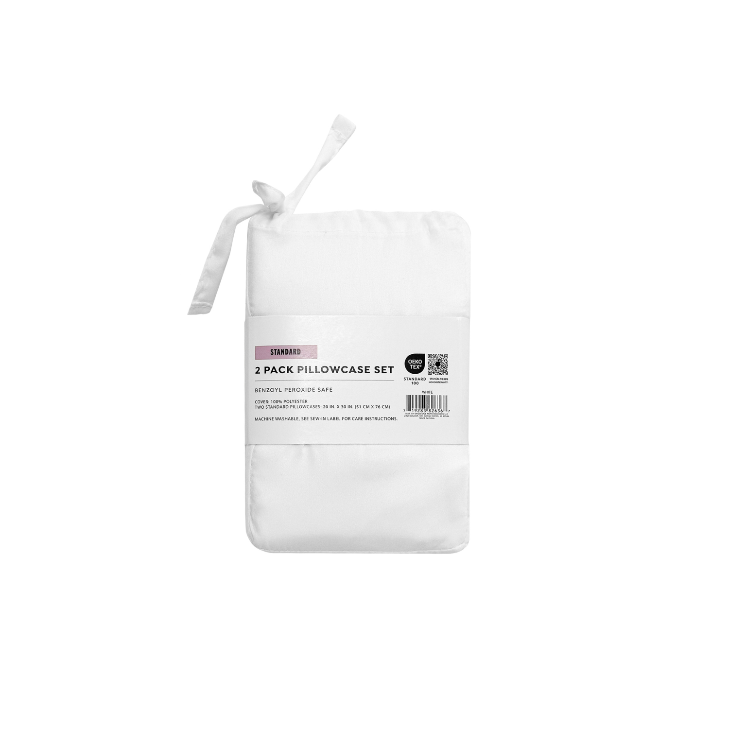 slide 2 of 4, Havenstay Pillowcases, Standard, White, standard