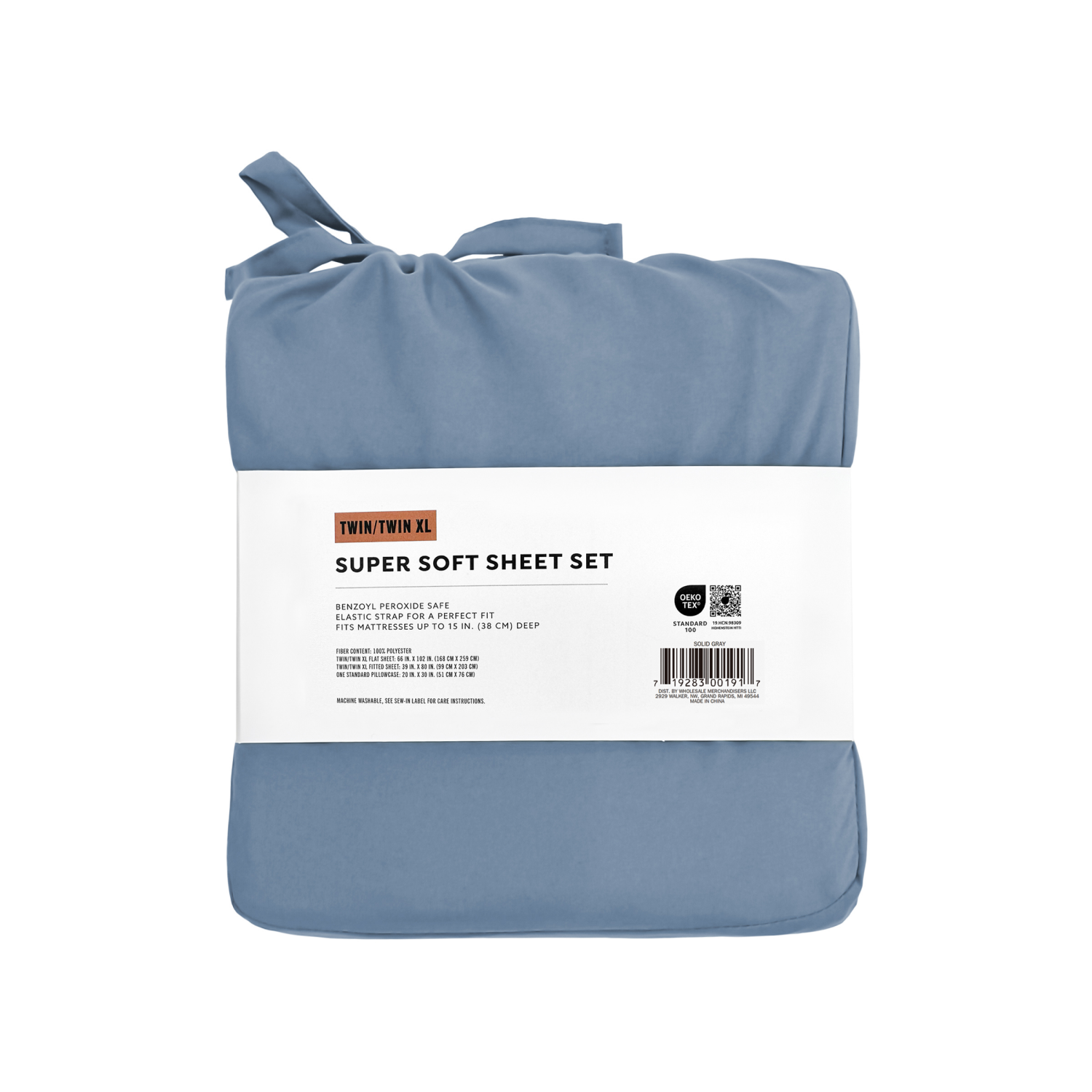 slide 2 of 4, Havenstay Sheets, Twin/Twin XL, Blue, twin/txlarge