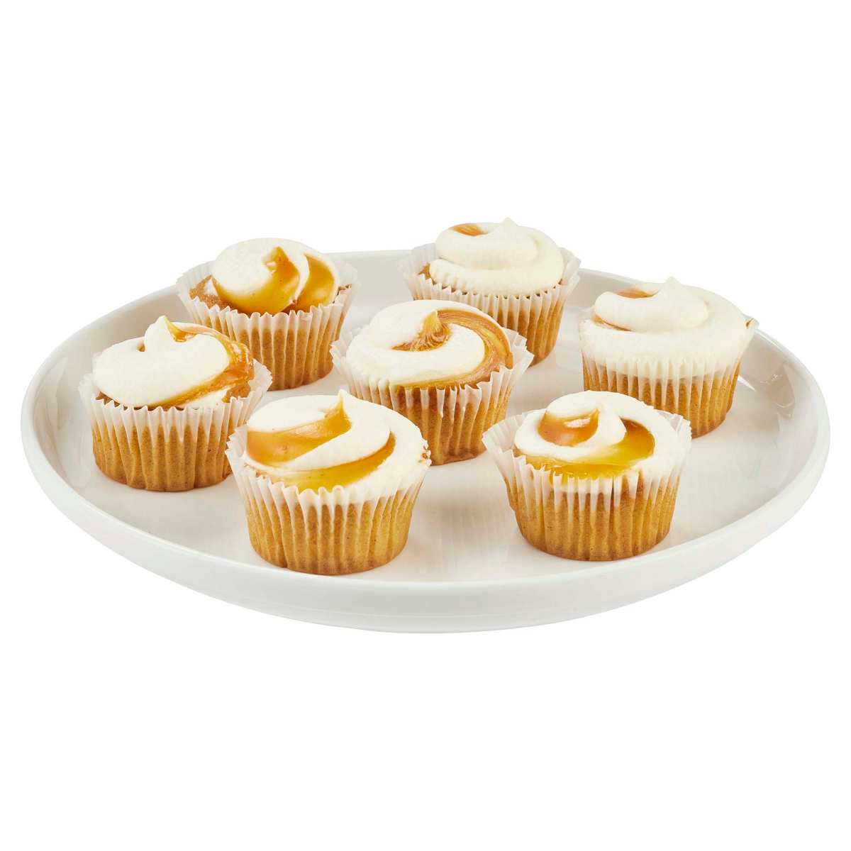slide 2 of 4, Fresh From Meijer Ffm Harvest Cupcake Mini Pumpkin Spice 12 Ct, 12 ct