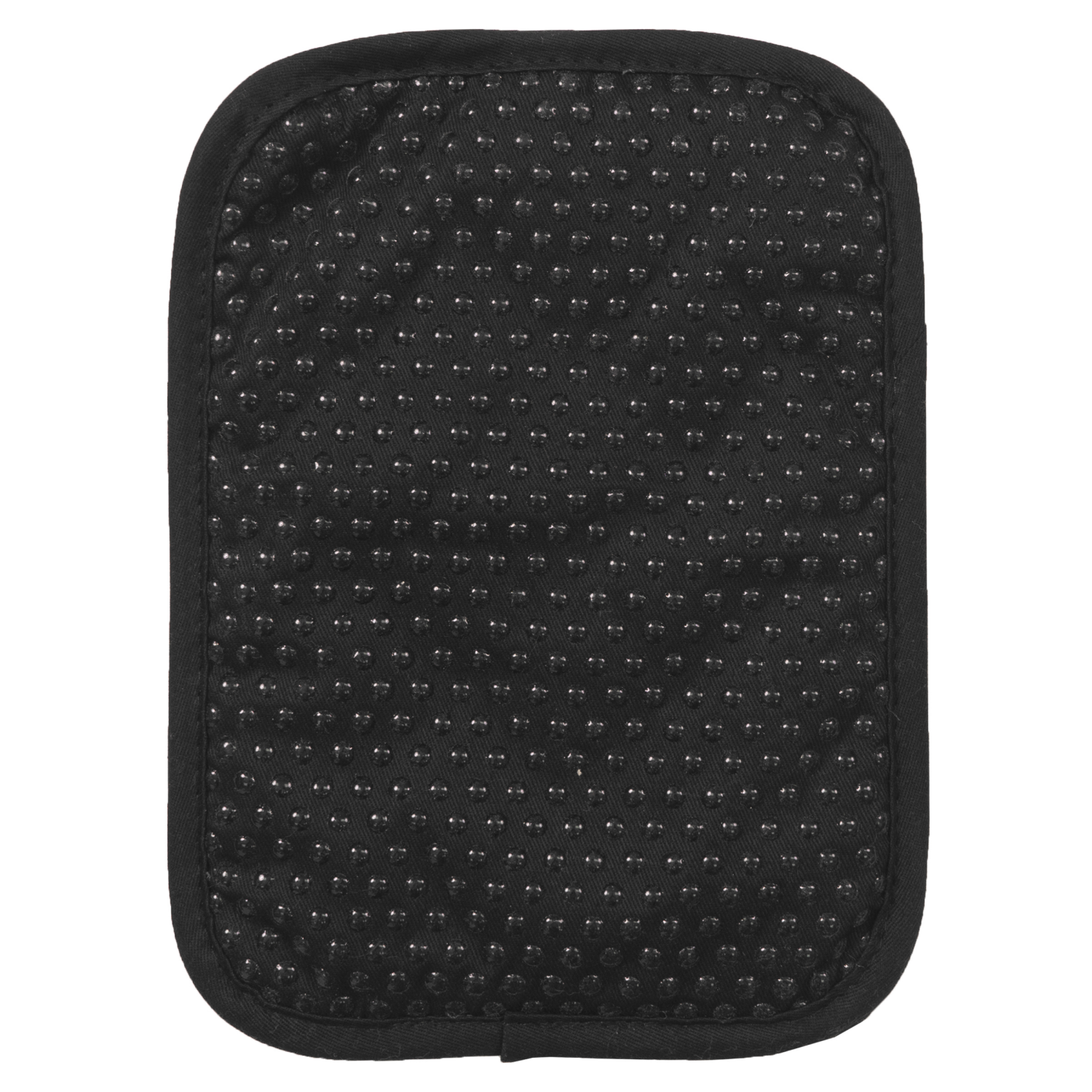 slide 1 of 2, Room & Retreat Silicone Pot Holder Black, 1 ct