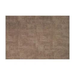 Room & Retreat Brushed Textured Placemat Brown, 13 In X 18 In