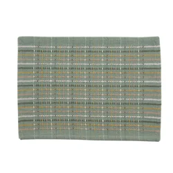 Room & Retreat, Serene Plaid Placemat, 13 In X 19 In