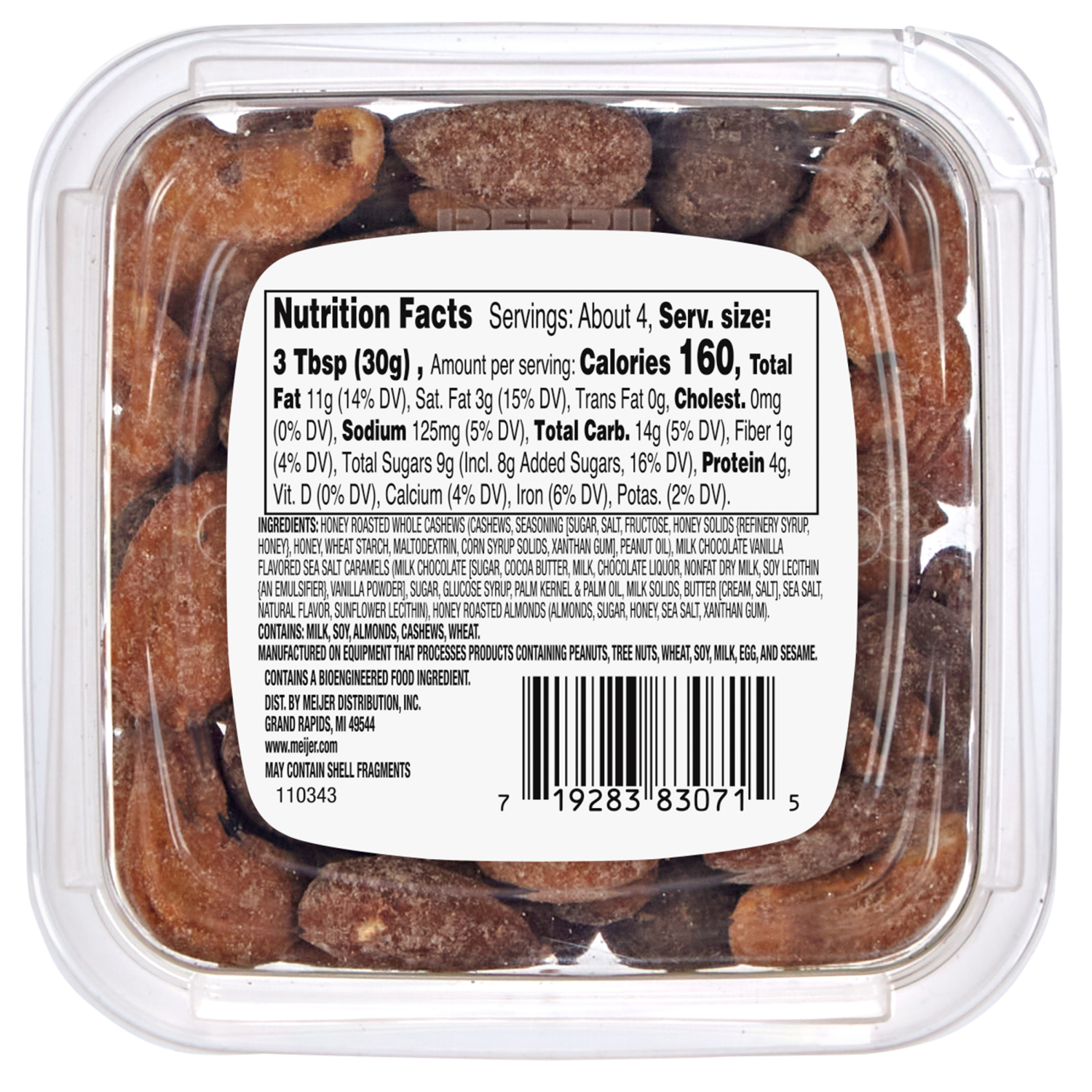 slide 2 of 3, Frederiks By Meijer Honey Roasted Mix 4.5 Oz, 4.5 oz