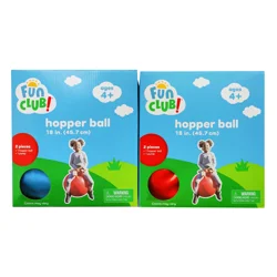 Fun Club Hopper Ball, 18 In Ball, Assorted Colors