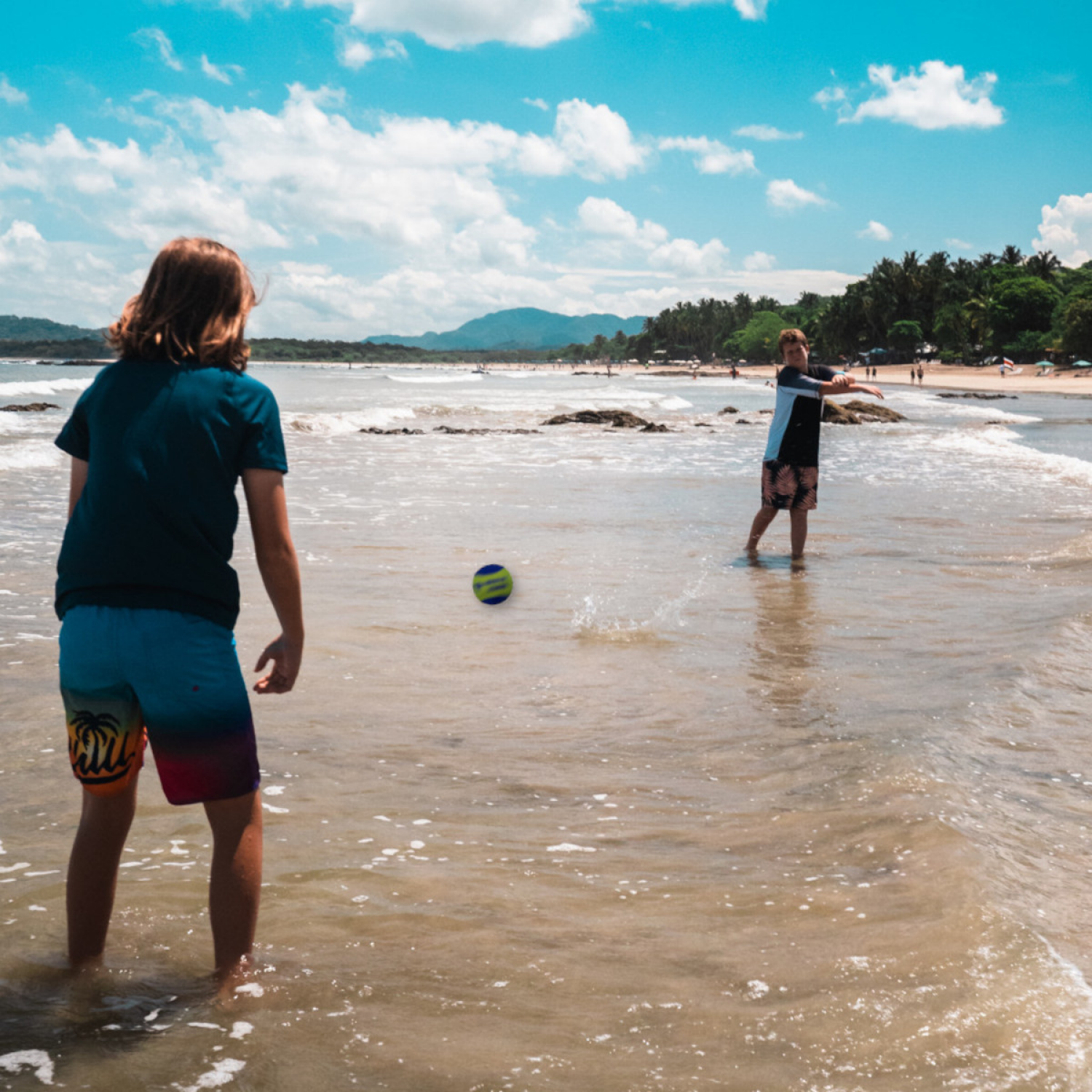 slide 5 of 5, Meijer Water Skipping Ball, 6cm/2.3 in