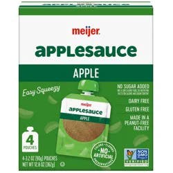 Original Applesauce Pouches, 4ct/3.2 Oz.