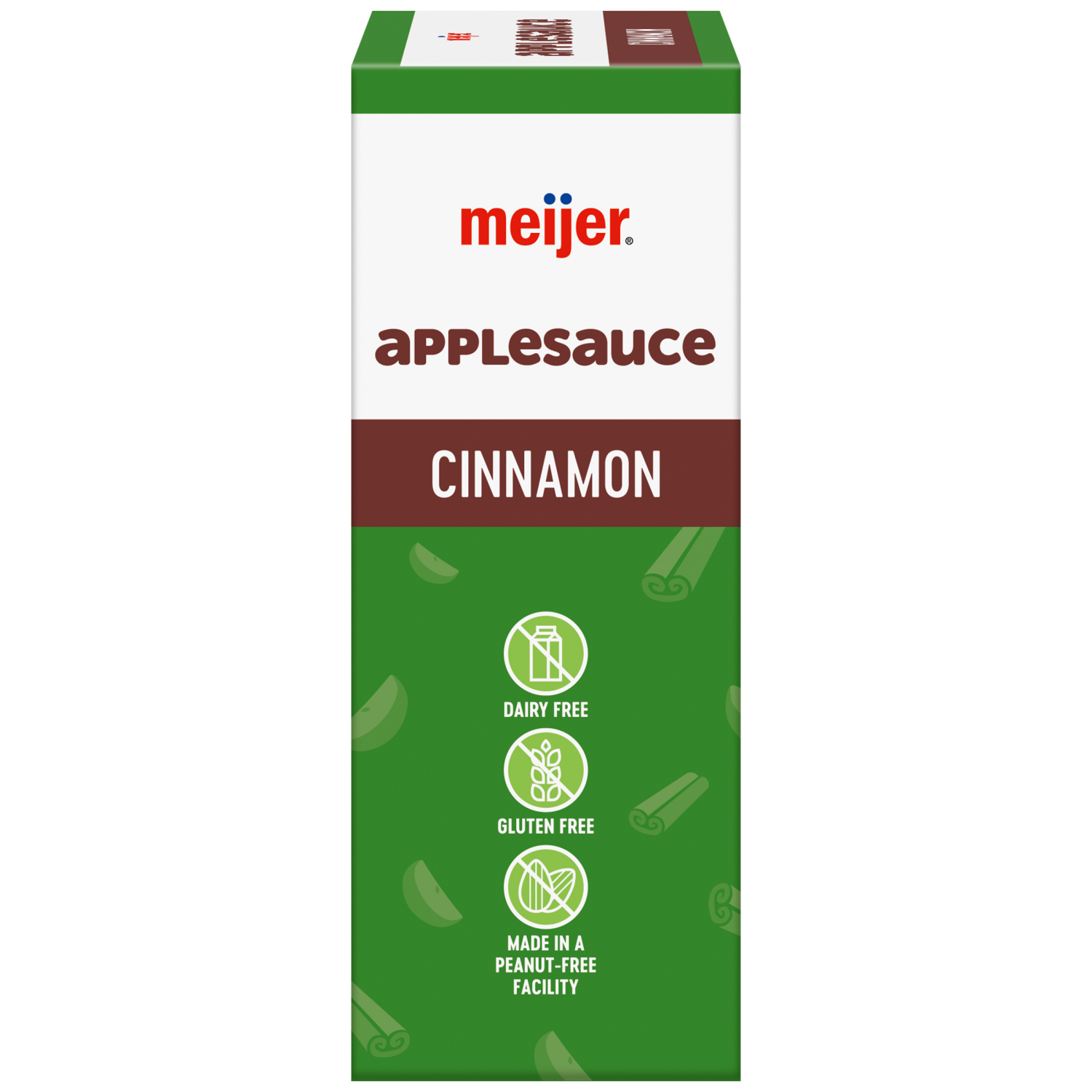 slide 4 of 8, Meijer Apple Cinnamon Applesauce, 4 Pouches, 4 ct