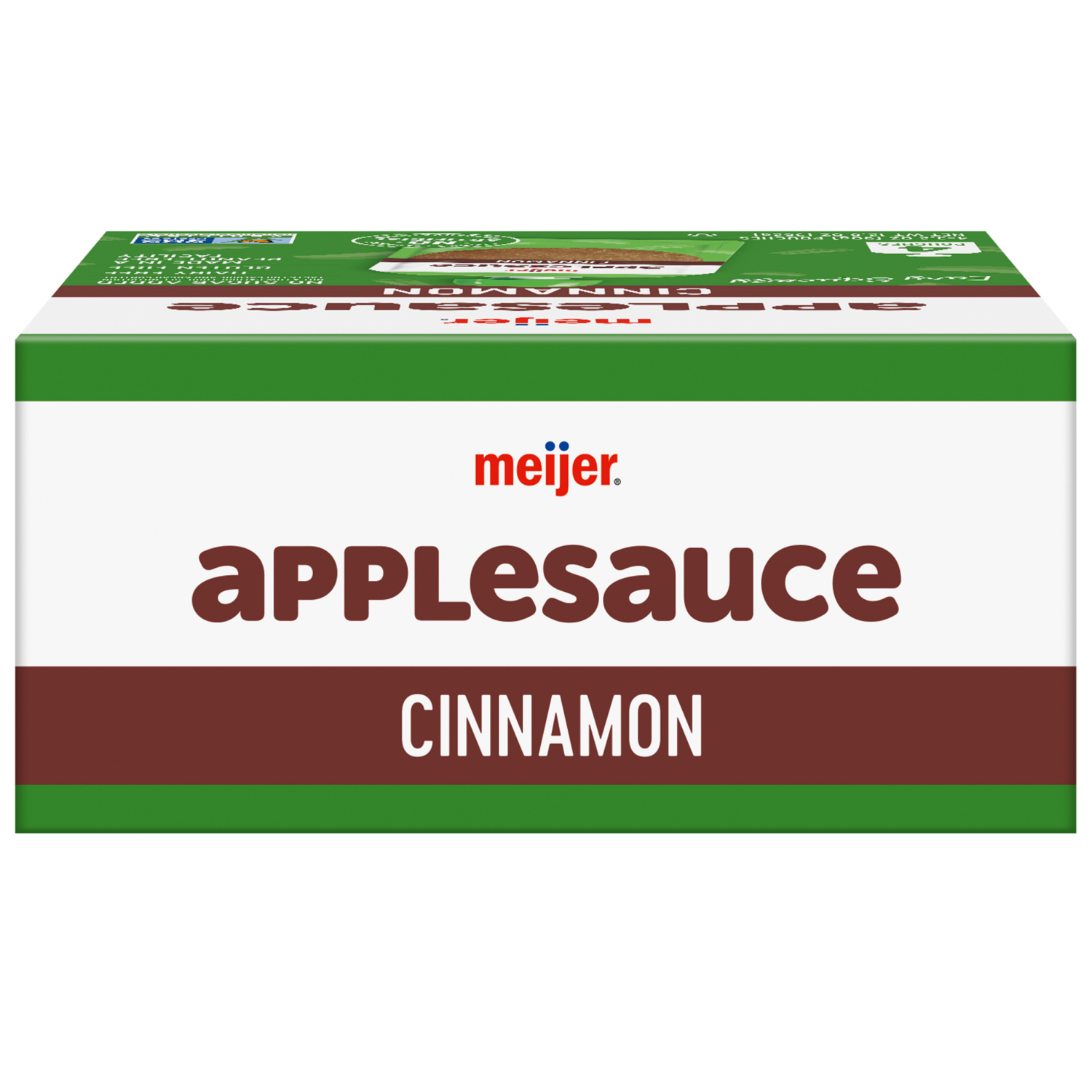slide 8 of 8, Meijer Apple Cinnamon Applesauce, 4 Pouches, 4 ct