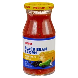 Meijer Medium Black Bean & Corn Salsa, 15.50 Oz