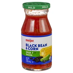 Meijer Salsa Corn Black Bean Mild
