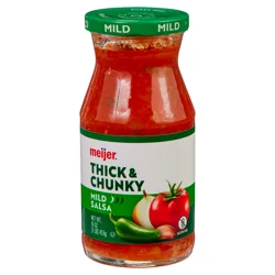 Meijer Mild Thick & Chunky Salsa, 16 Oz
