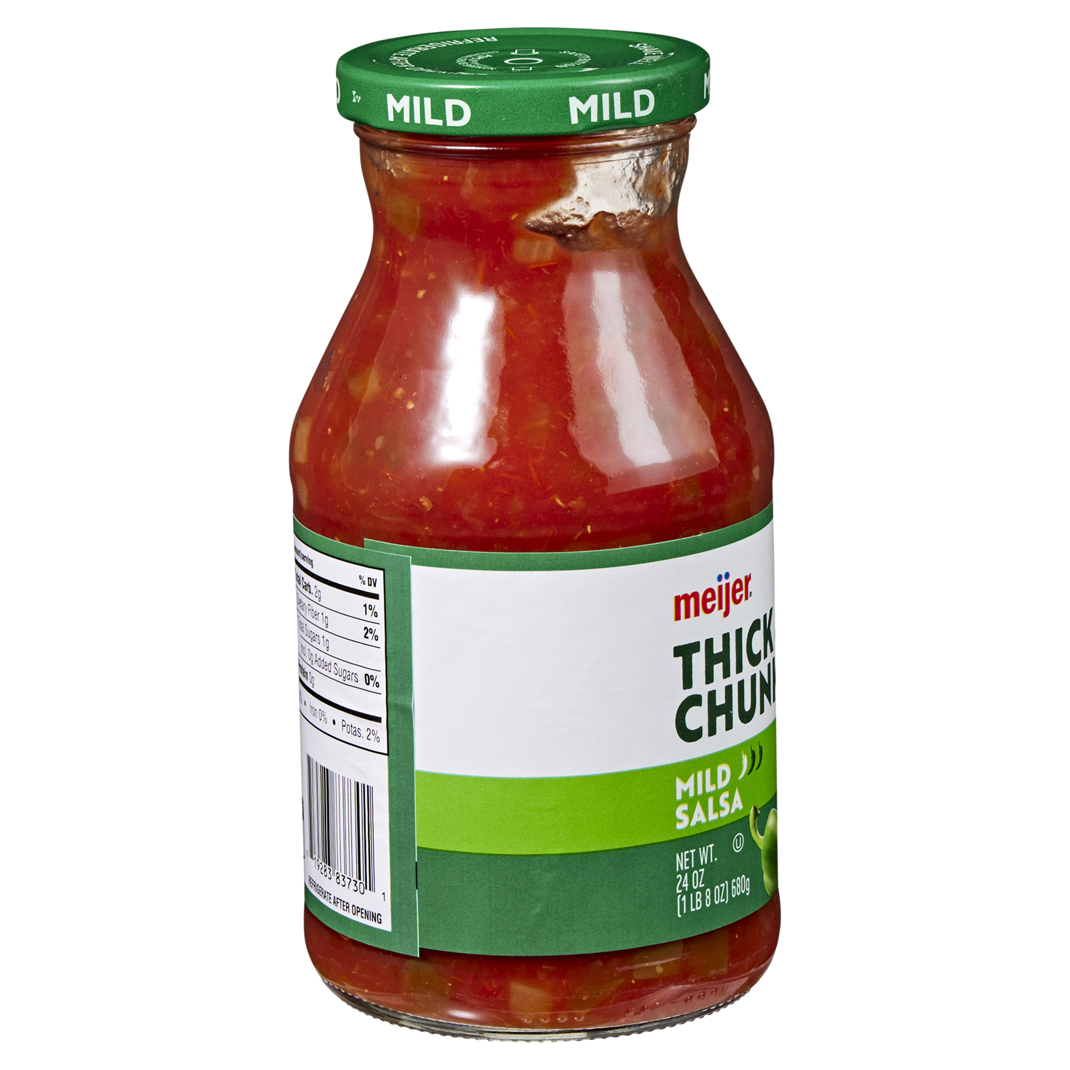 slide 2 of 4, Meijer Mild Thick & Chunky Salsa, 24 oz