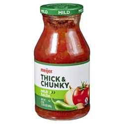Meijer Mild Thick & Chunky Salsa