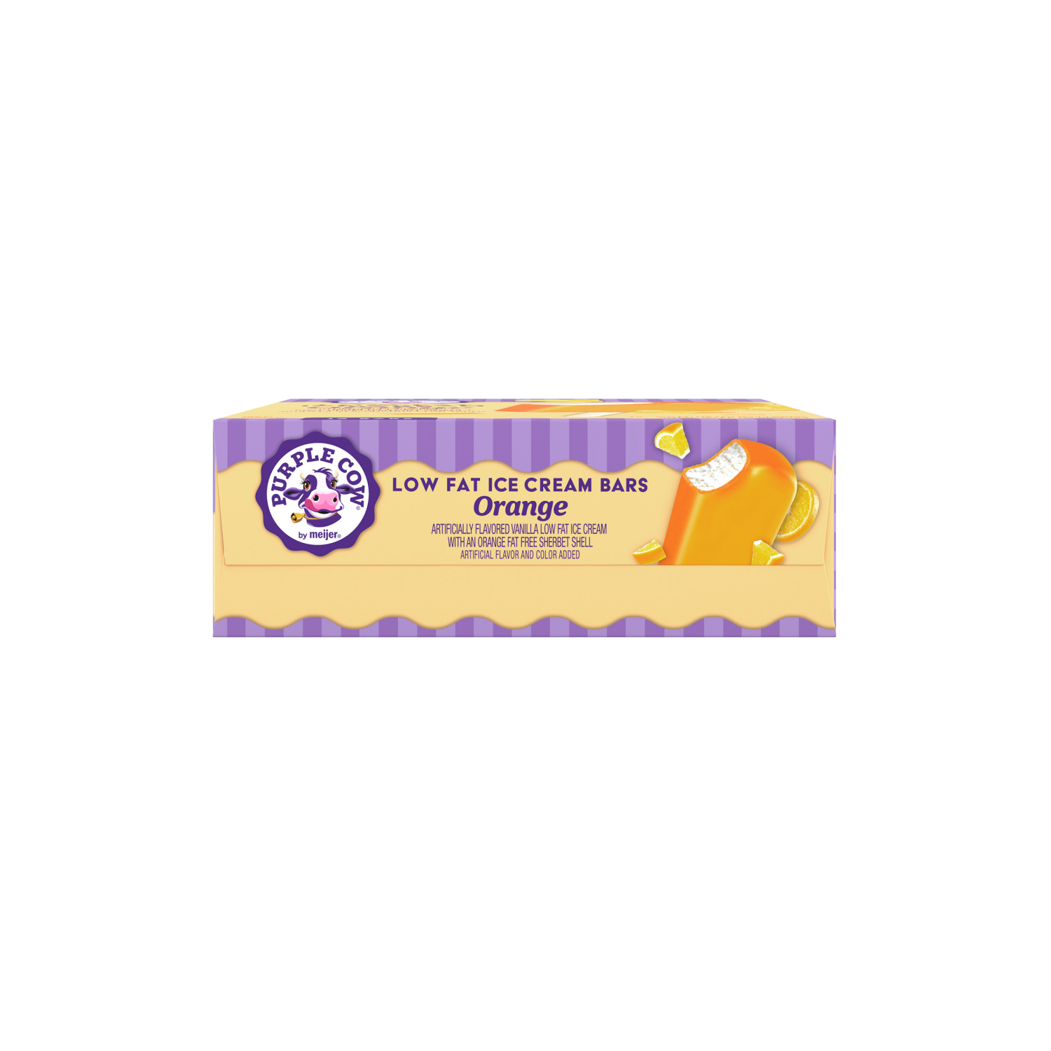 slide 3 of 6, Purple Cow Orange Cream Bars, 12 ct
