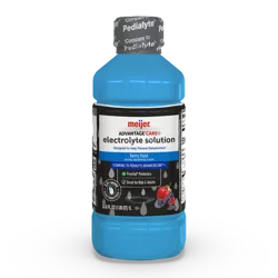 Meijer Advantage Care Plus Electrolyte Solution, Berry Frost, 1 ltr