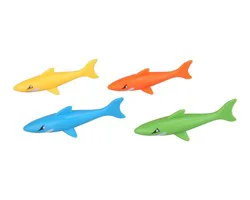 Meijer Diving Shark 4 Pack