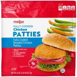 Meijer Chicken Breast Patties