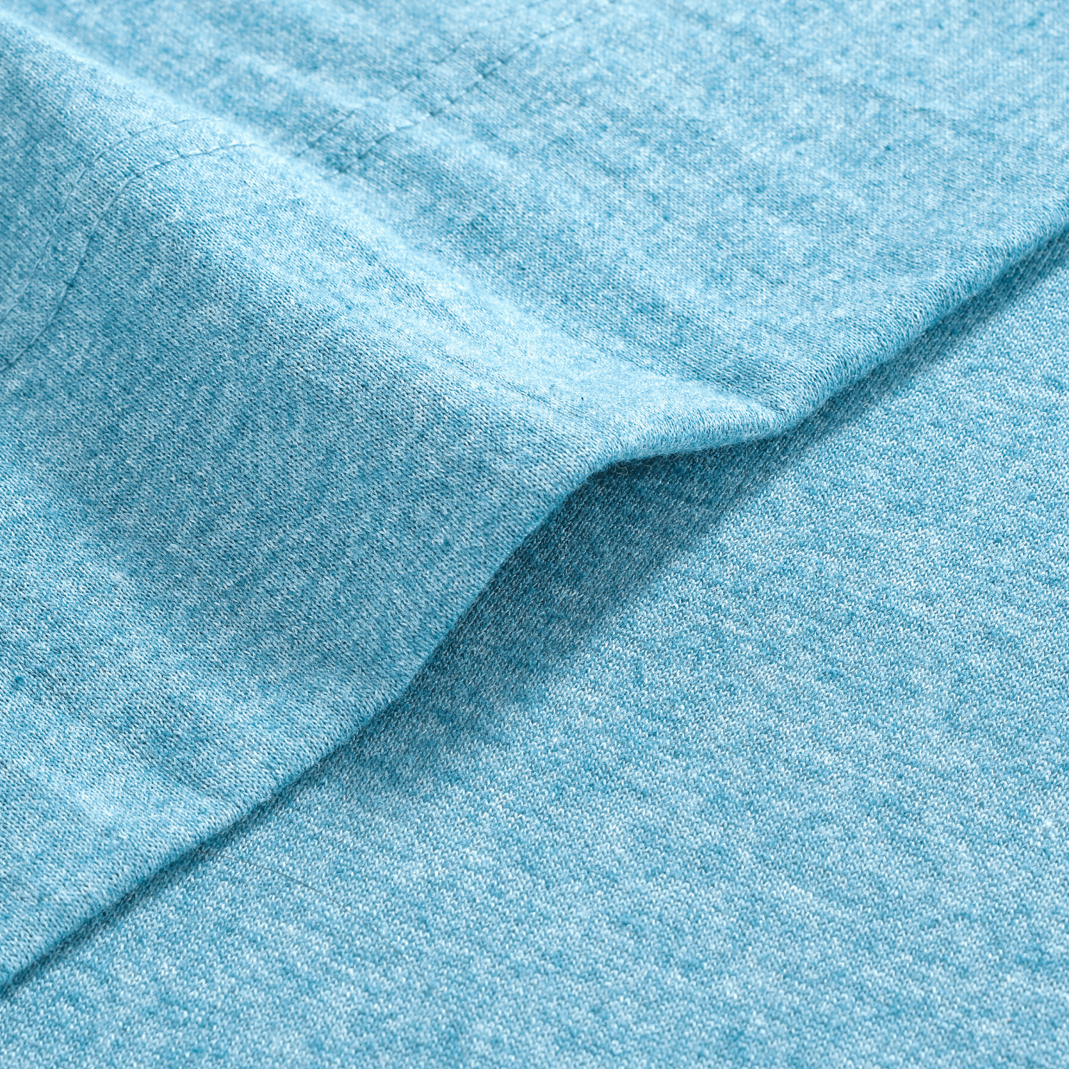 slide 2 of 5, Havenstay Jersey Knit Sheet Set, Full, Blue, Full Size