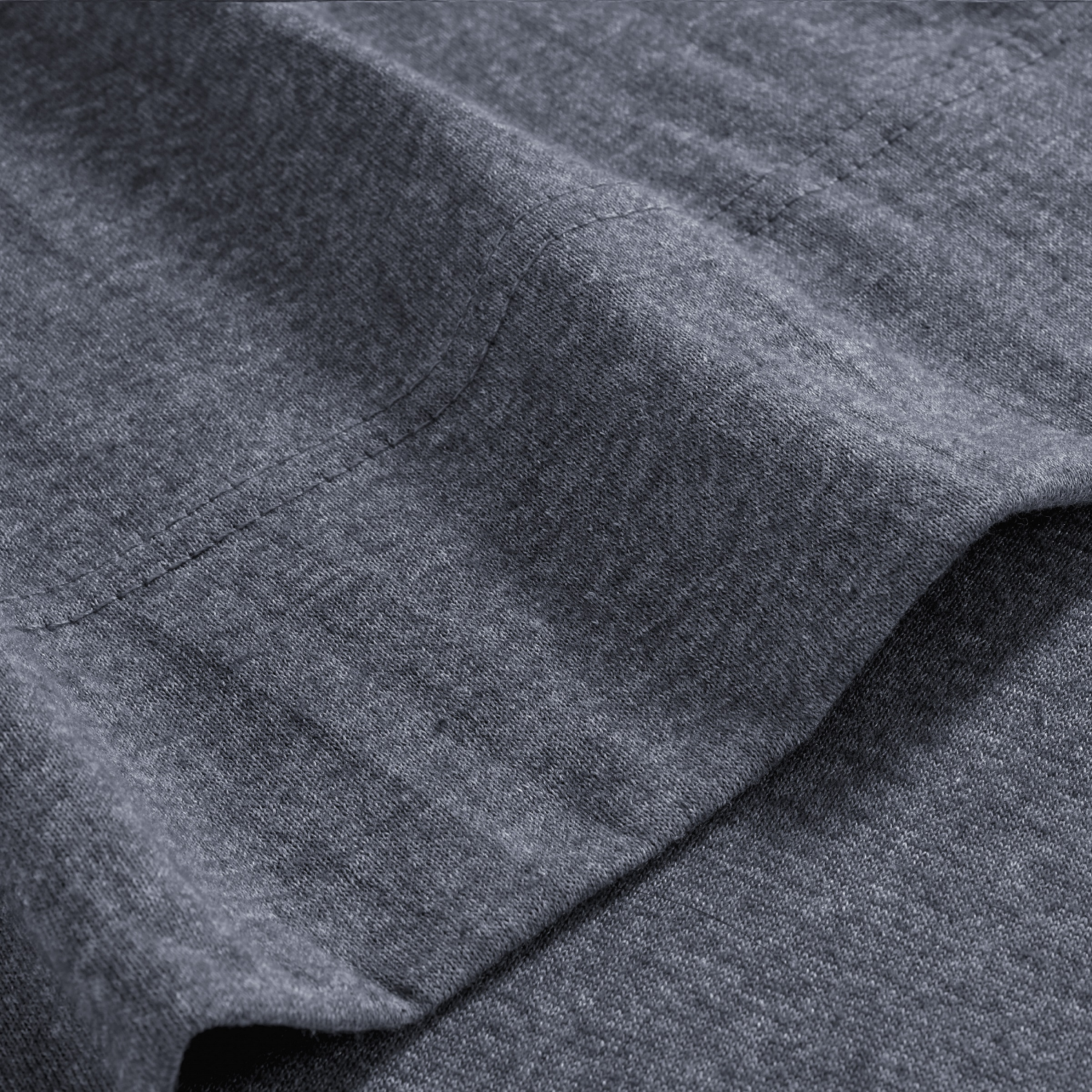 slide 2 of 5, Havenstay Jersey Knit Sheet Set, Queen, Charcoal, Queen Size