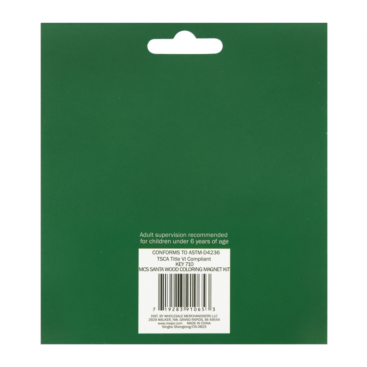 slide 2 of 2, Meijer Corporate Seasonal MCS Coloring Magnet, 5 in, 4 Count, 4 ct