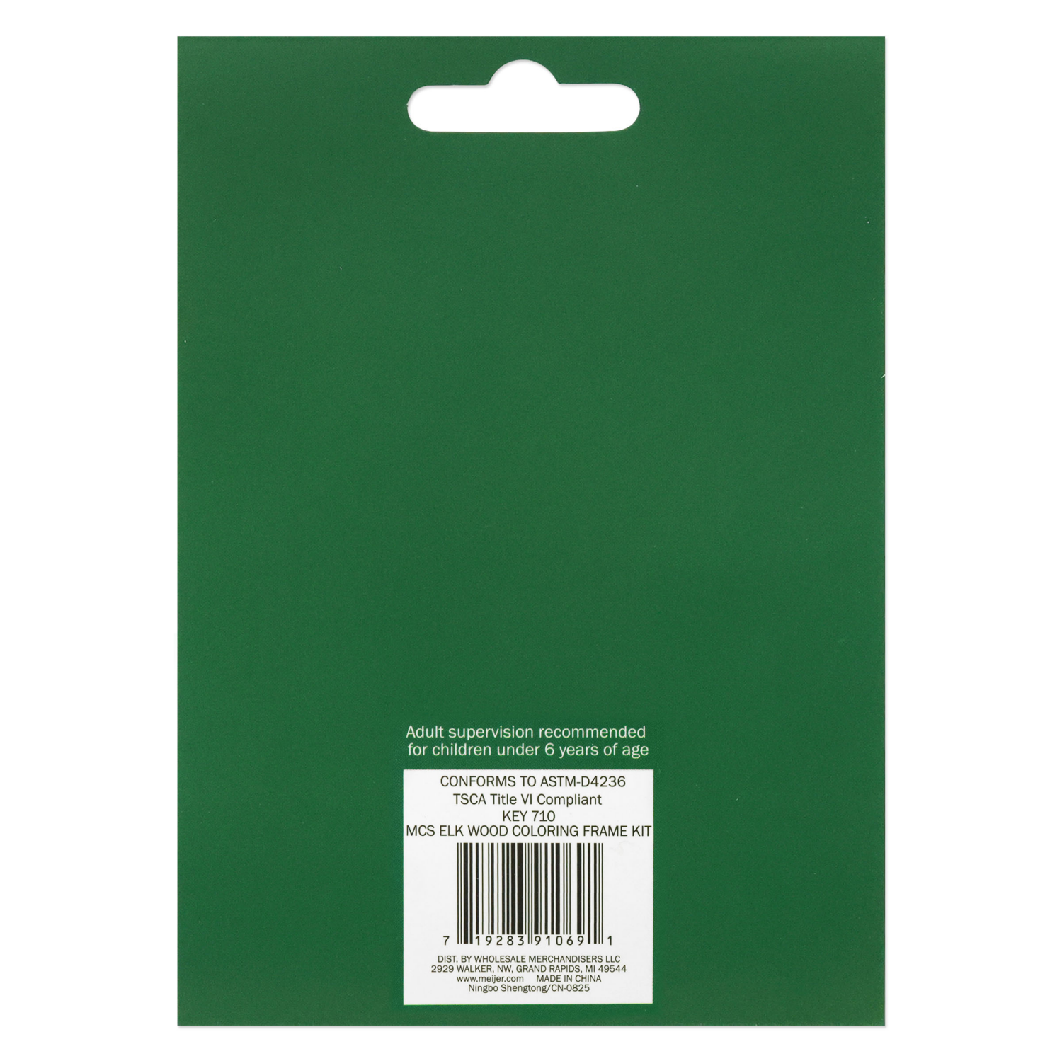 slide 2 of 2, Meijer Corporate Seasonal MCS Coloring Frame, 4 in, 1 Count, 1 ct