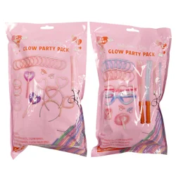 Meijer Corporate Seasonal Val Glow Party Pack, 2 Assorted