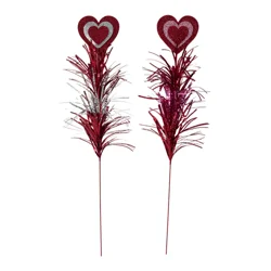 Meijer Corporate Seasonal Mcs Valentine Spray Picks 2 Asrt 16 In Pdq