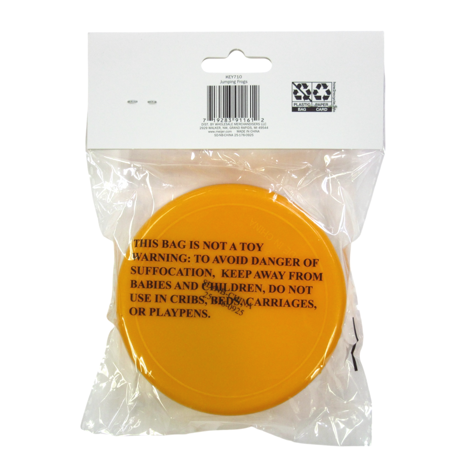 slide 2 of 2, Meijer Corporate Seasonal Meijer Valentine Jumping Frogs 10ct, 10 ct