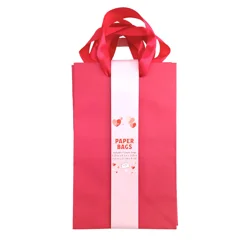 Meijer Corporate Seasonal Meijer Valentine Paper Bag 4 Counts