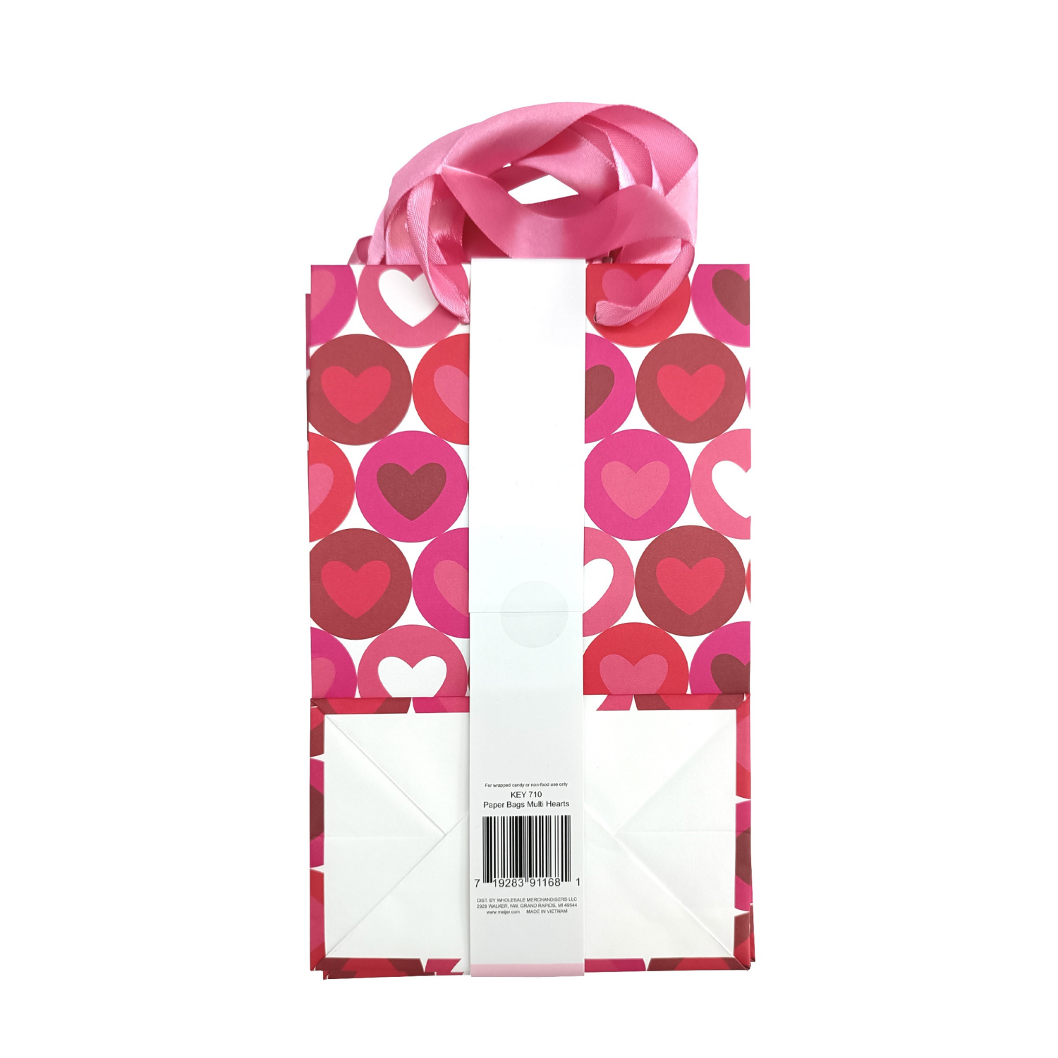 slide 2 of 2, Meijer Corporate Seasonal Mcs Val Paper Bag 4ct, 4 ct