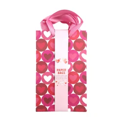 Meijer Corporate Seasonal Mcs Val Paper Bag 4ct