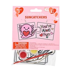 Meijer Corporate Seasonal Valentine's Day Axolotl Suncatchers