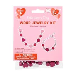 Meijer Corporate Seasonal Valentine's Day Wood Jewelry Kit