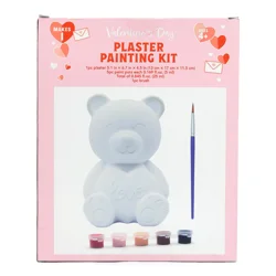 Meijer Corporate Seasonal Valentine's Day Bear Plaster Kit, 7 In, 1 Ct