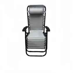 Room & Retreat Gray Zero Gravity Sling Recliner