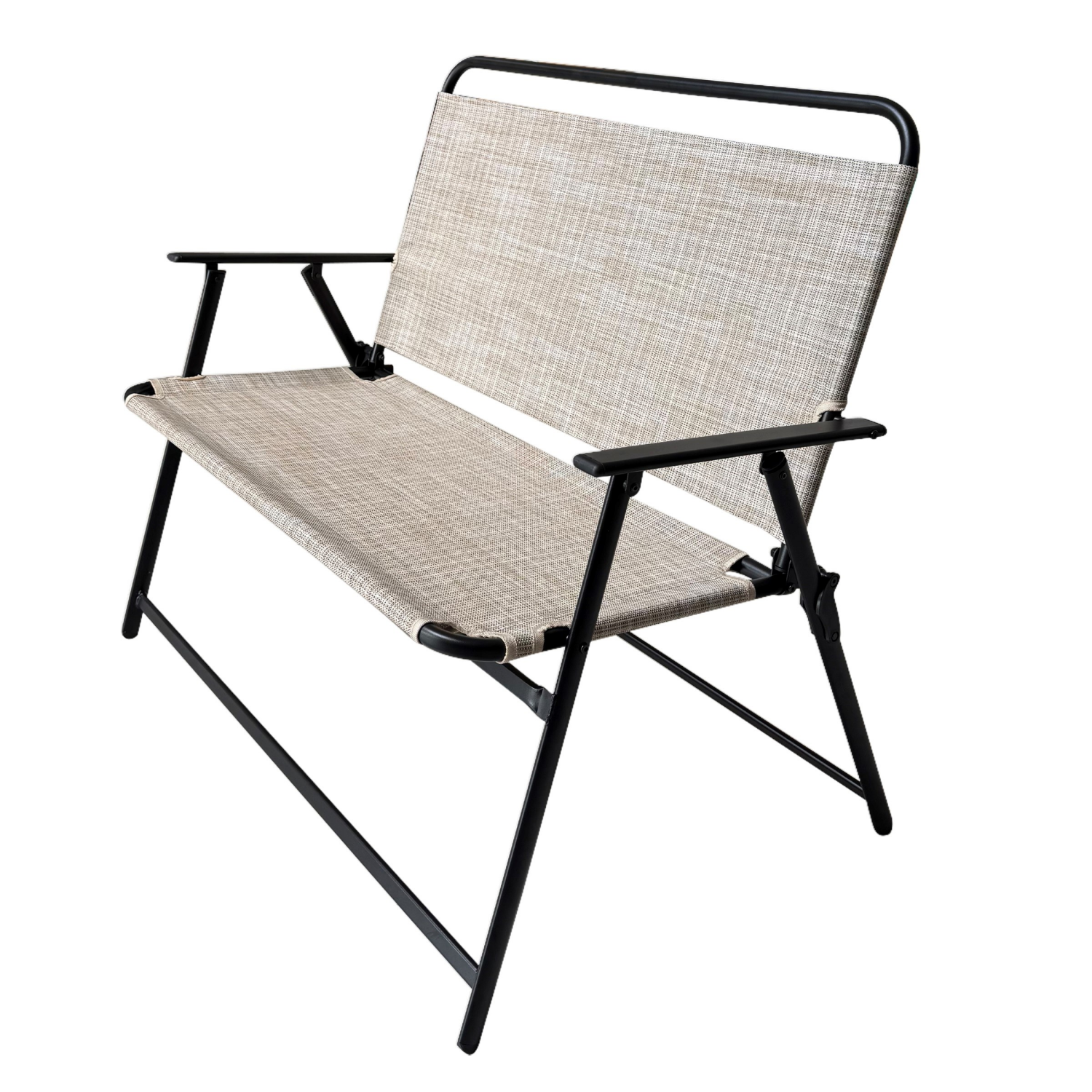 slide 3 of 4, Room & Retreat Sling Folding Bench, 43 in