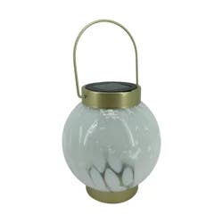 ROOM & RETREAT Rr Glass Solar Lantern S