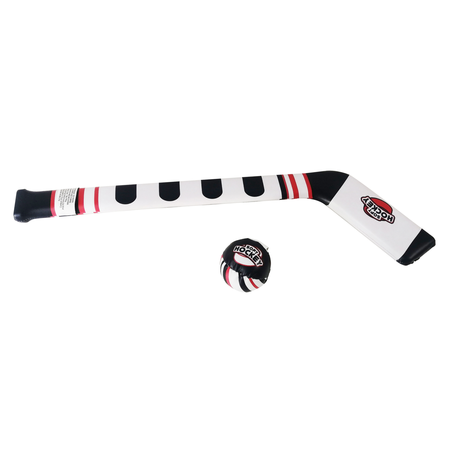 slide 2 of 5, FUN CLUB Soft Sport Hockey Stick and Ball Set, 24 in Stick, 2.8 in Ball, 1 ct