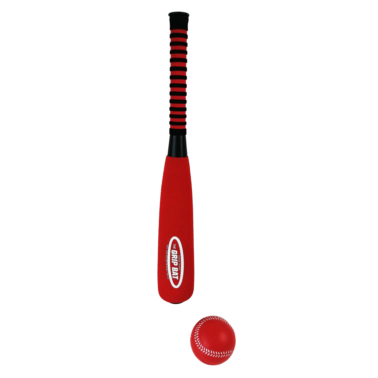 slide 5 of 7, FUN CLUB 24" Oversized Foam Bat & Ball, 24 in
