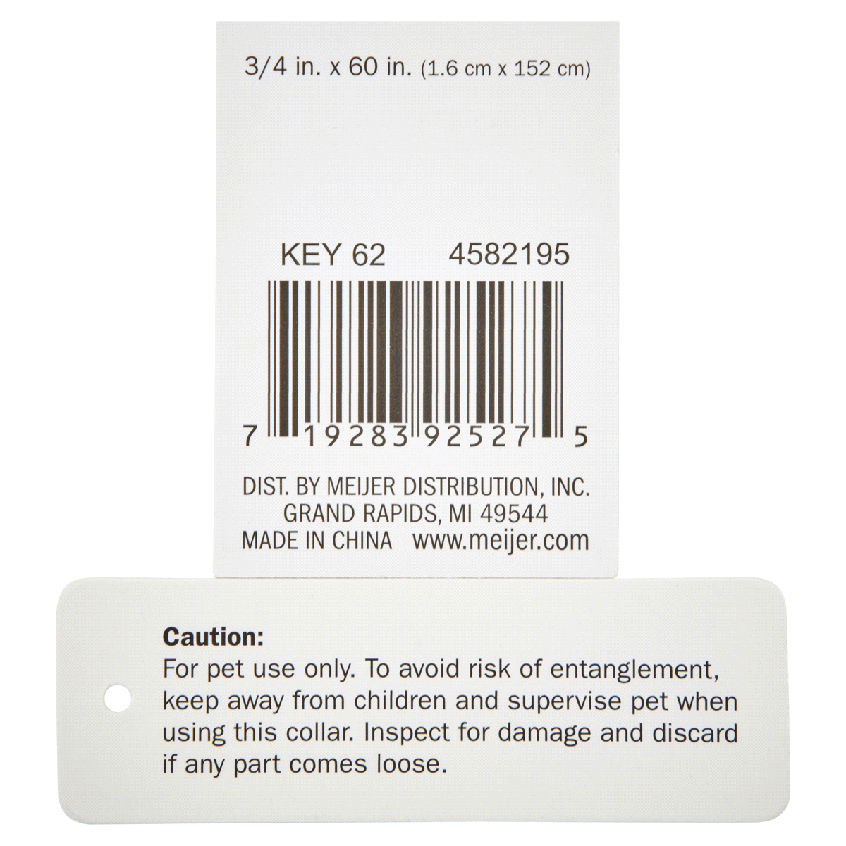 slide 9 of 9, Meijer Pet Leash Flower Blue, 1 ct