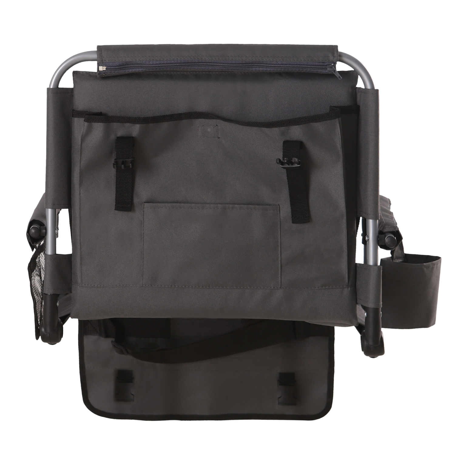 slide 2 of 8, LAKE & TRAIL STADIUM SEAT WITH ARMS, 17x17 x 17 