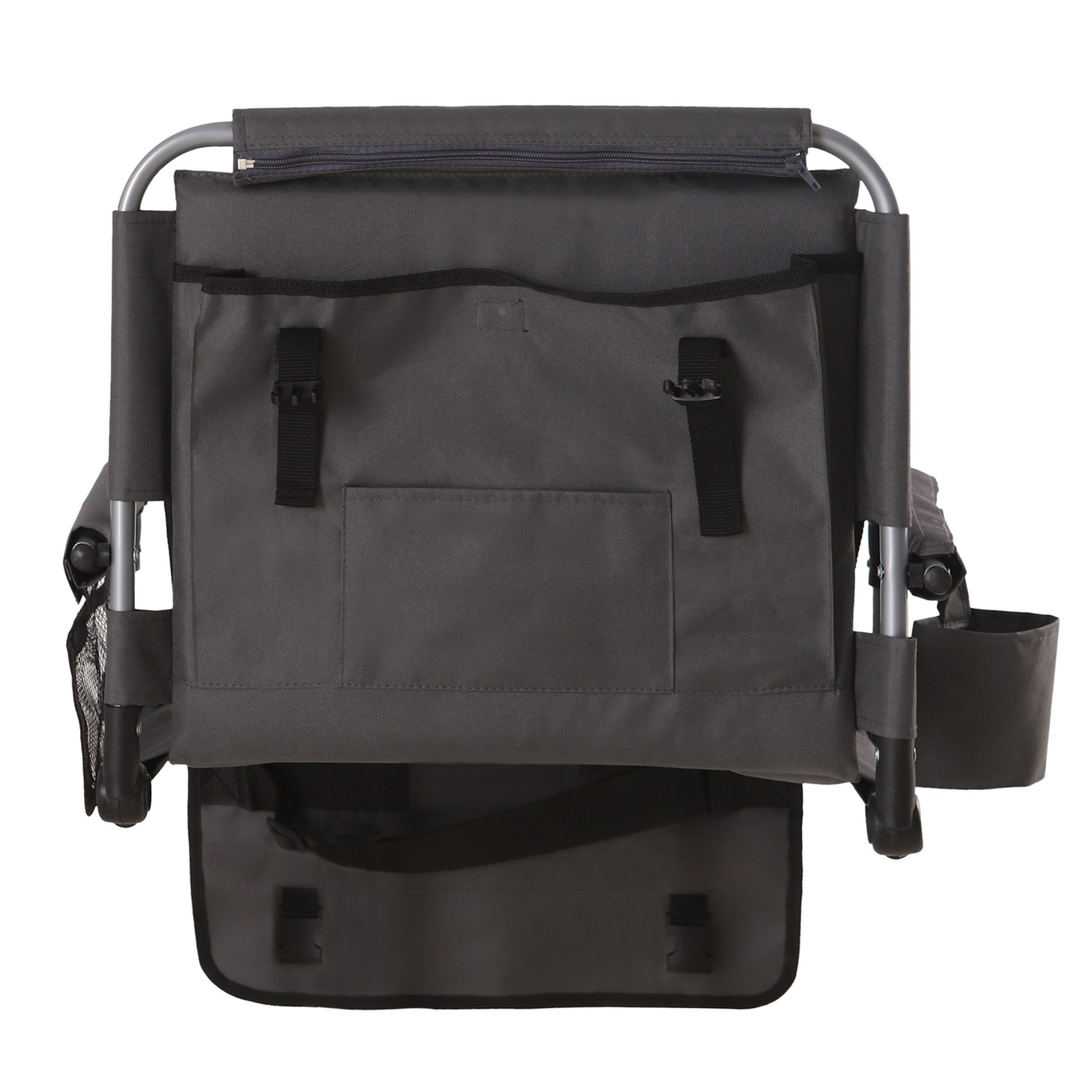 slide 2 of 8, LAKE & TRAIL STADIUM SEAT WITH ARMS, 17x17 x 17 