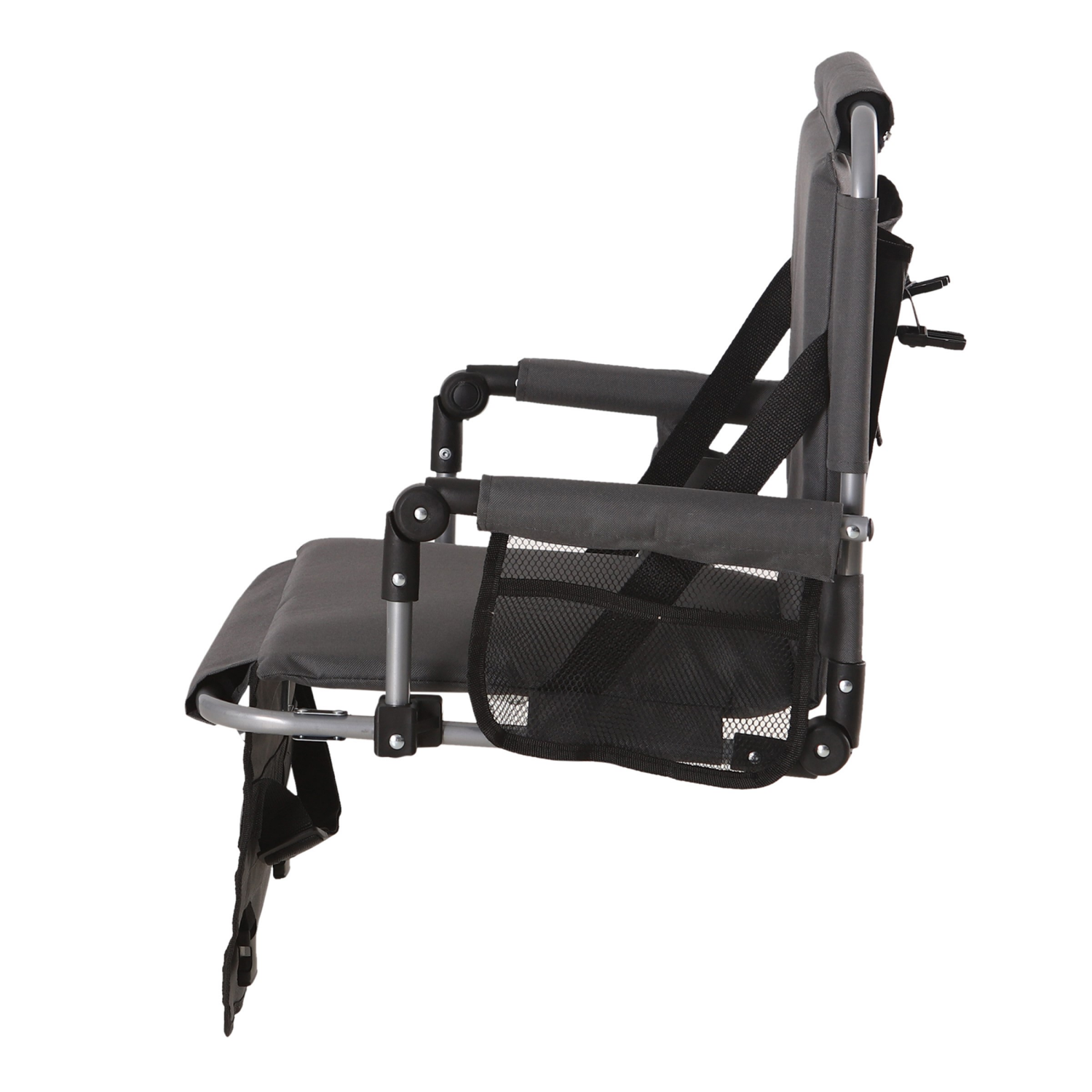 slide 4 of 8, LAKE & TRAIL STADIUM SEAT WITH ARMS, 17x17 x 17 