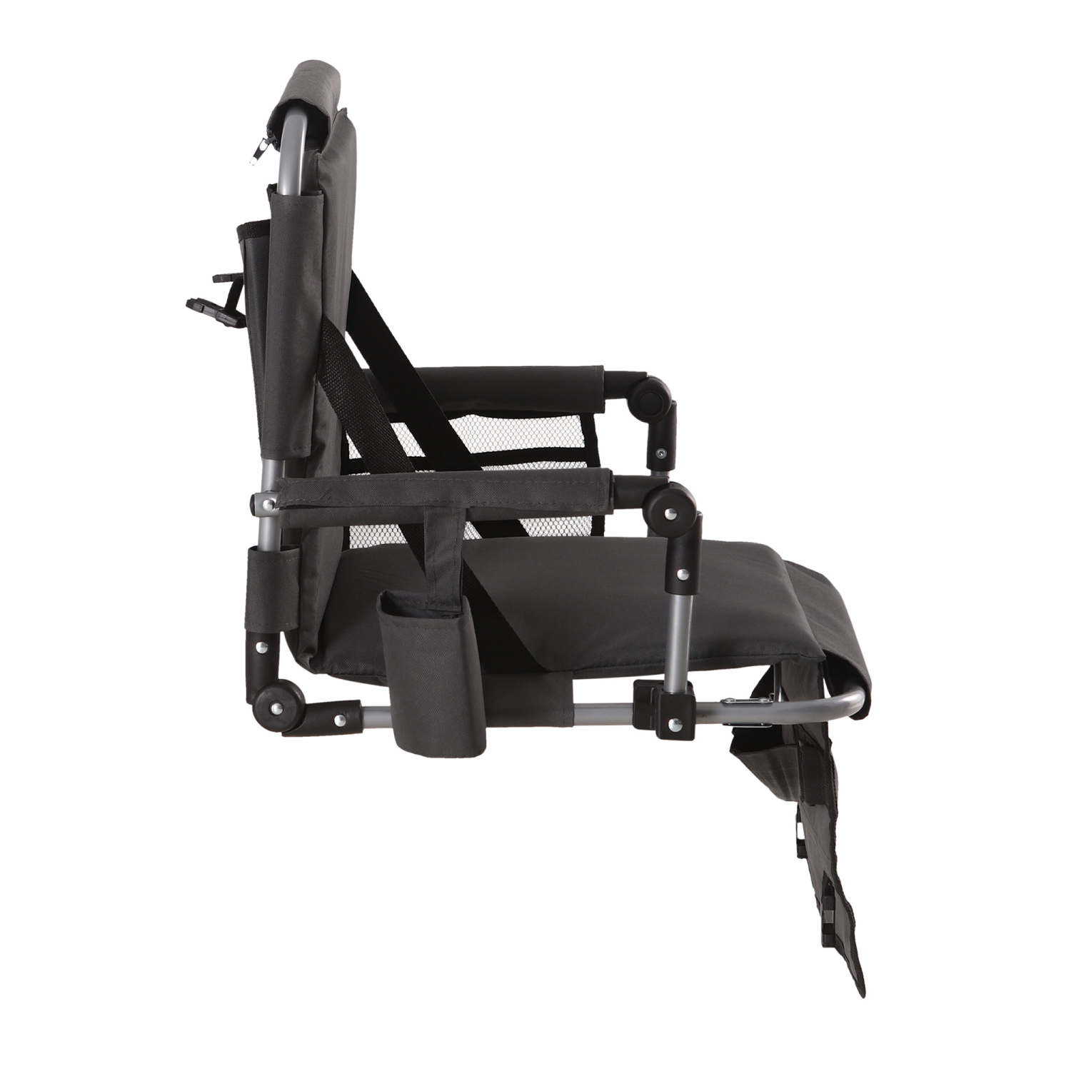 slide 5 of 8, LAKE & TRAIL STADIUM SEAT WITH ARMS, 17x17 x 17 