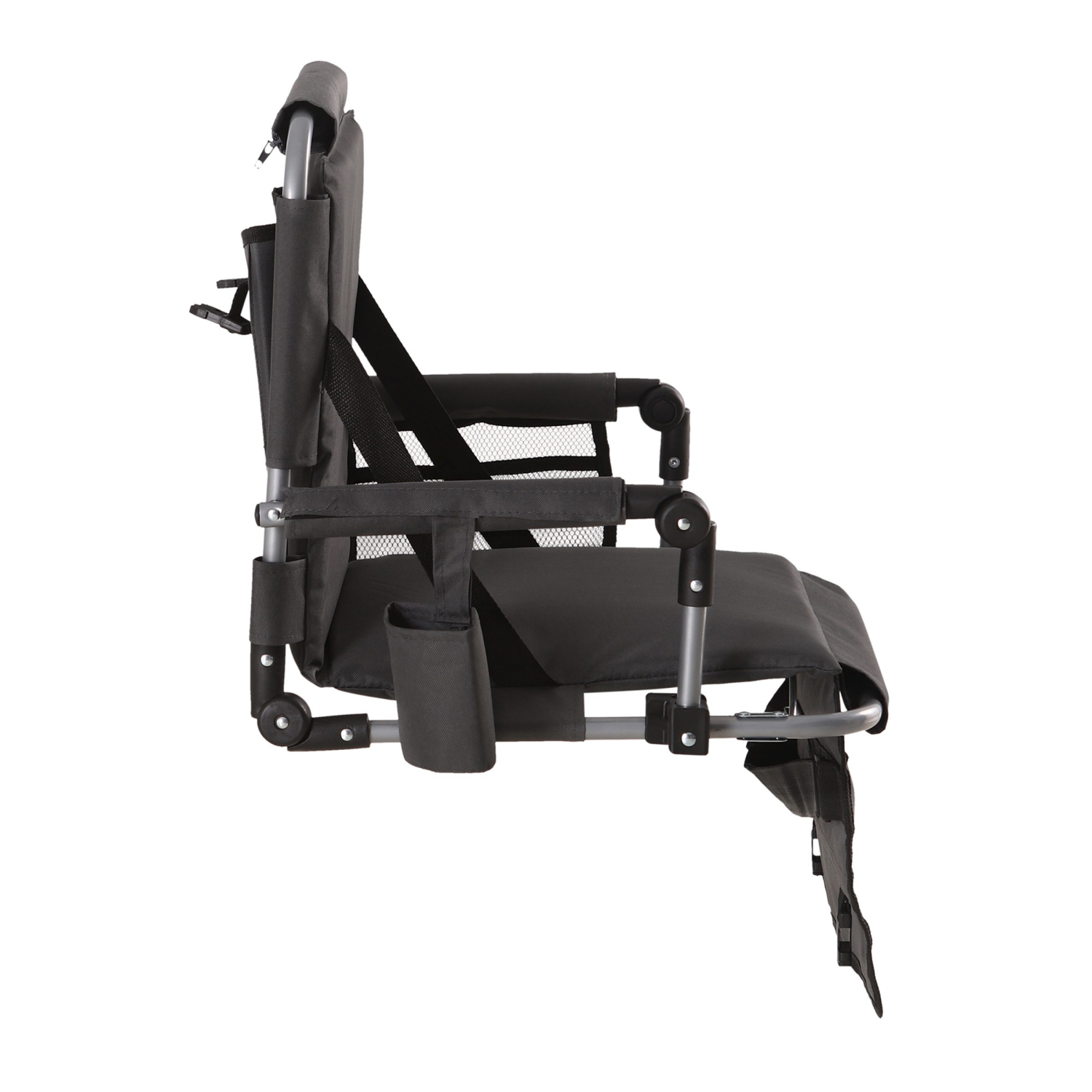 slide 5 of 8, LAKE & TRAIL STADIUM SEAT WITH ARMS, 17x17 x 17 